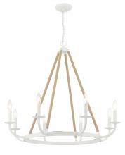 Minka-Lavery 2128-655 - LANTON - 8 LIGHT CHANDELIER