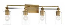 Minka-Lavery 2644-575 - BINSLY - 4 LIGHT BATH VANITY