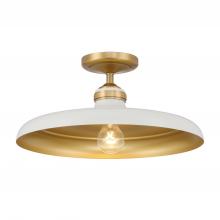 Minka-Lavery 3936-879 - CROWNE - 1 LIGHT SEMI FLUSH