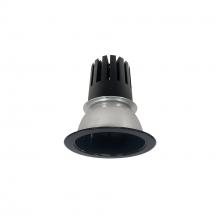 Nora NC3-41L340SBB - 4" Sapphire III Round Open Reflector, 2500lm, 4000K, Spot Optic, Black Reflector/Black Flange