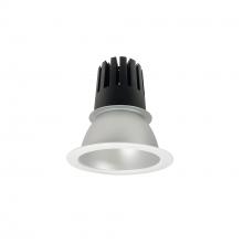 Nora NC3-41L330SHZMPW - 4" Sapphire III Round Open Reflector, 2500lm, 3000K, Spot Optic, Haze Reflector/Matte Powder