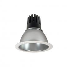 Nora NC3-61L330FDMPW - 6" Sapphire III Round Open Reflector, 2500lm, 3000K, Flood Optic, Diffused Clear Reflector/Matte