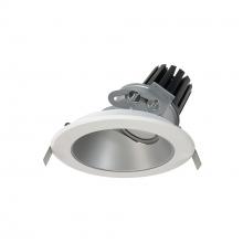 Nora NC3-69L335FHZMPW - 6" Sapphire III Round Adjustable Reflector, 2500lm, 3500K, Flood Optic, Haze Reflector/Matte