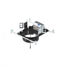 Nora NCH3-8L6C01 - 8" Sapphire III Non-IC New Construction Housing, 60W / 5500lm, 120V Input, 0-10V Dimming
