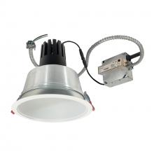 Nora NCR3-81L540FP01MPW - 8" Sapphire III Retrofit, Matte Powder White Reflector/Matte Powder White Flange, 120V; Phase
