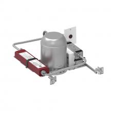 Nora NHMIC3-5L1C12/EM - 5" Marquise III IC AT New Construction Housing w/ Remote Test Switch EM Driver, 11W / 900lm,