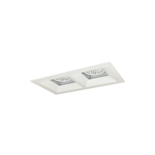 Nora NMIOT-12-MPW-FF-30X-10-MPW - Iolite MLS 2-Head Trim Kit, MPW Flange, 3000K, 1000lm, MPW Fixed Downlt. Trims