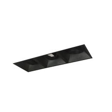 Nora NMIOTL-13-NF-AAA-30X-10-B - Iolite MLS 3-Head Trimless Reflector Kit, 3000K, 1000lm, Black Adj. Snoot Trims