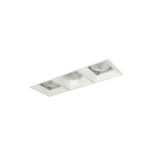 Nora NMIOTL-13-NF-AFF-35X-10-MPW - Iolite MLS 3-Head Trimless Reflector Kit, 3500K, 1000lm, MPW Adj. Snoot/Fixed Downlt. Trims