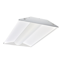 Nora NPTCB-E24/40WEM - 2x4 LED Center Basket Troffer, 44W, 4000K, White, w/ EM Battery