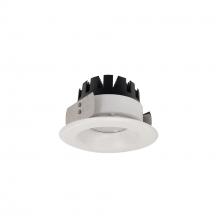 Nora NRM3-41L227FWW - 4" Marquise III Round Open Reflector, 1500lm, 2700K, Flood Optic, White Reflector/White Flange