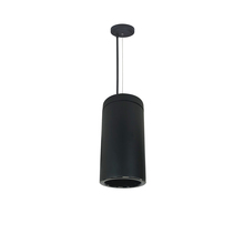 Nora NYLS3-6C1L335NC12BBB - 6" Sapphire III Cable Mount Black Cylinder, Black Reflector/Black Flange, 120-277; 0-10V
