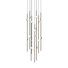 Sonneman 2012.33W-22 - Aries 12" Round LED Pendant (2200K)