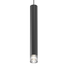 Sonneman 3059.25-CK25 - 3" Tall LED Pendant w/Clear Ribbon Glass Trim and 25° Narrow Flood Lens