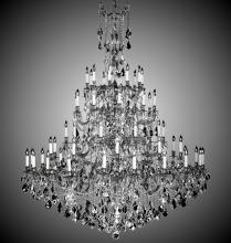 American Brass & Crystal CH9327-A-04G-PI - 60 Light Elise Chandelier