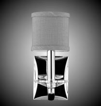 American Brass & Crystal WS5481-37G-38G-ST-HL - 1 Light Kensington Wall Sconce with Shade