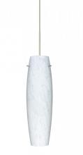 Besa Lighting XP-412119-SN - Besa Tu Tu Pendant, Carrera, Satin Nickel, 1x50W Halogen