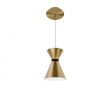 WAC US PD-57108-27-BK/AB - Pin Up Pendant Light