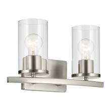 Kichler 45496NICLR - Bath 2Lt