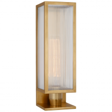 Visual Comfort & Co. Signature Collection BBL 2185SB-CRB - York 16" Single Box Outdoor Sconce