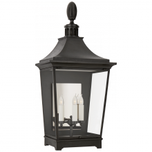 Visual Comfort & Co. Signature Collection RC 2029FR-CG - Rosedale Classic Large 3/4 Wall Lantern
