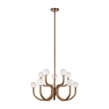 Matteo Lighting C34210AGOP - Joelle Aged Gold Brass Pendant