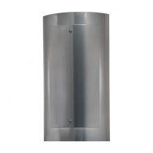 UltraLights Lighting 9317-CH-10 - Luz Azul 9317 Exterior Sconce
