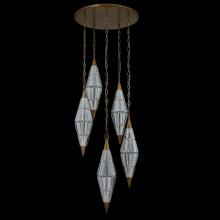 Allegri by Kalco Lighting 043757-062-FR001M - ALLUNGATO 5 LT PENDANT