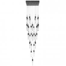 Avenue Lighting HF1903-41-AP-DBZ-C - Aspen Collection 41 Light Clear Crystal Multi Port Pendant