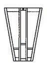 Arroyo Craftsman AS-8CS-VP - 8" asheville sconce