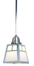 Arroyo Craftsman ASH-1ETN-RB - a-line shade, stem mount pendant without overlay (empty)