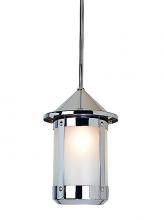 Arroyo Craftsman BSH-7AM-RB - 7" berkeley stem hung pendant