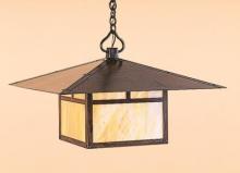 Arroyo Craftsman MH-24ETN-BK - 24" monterey pendant without overlay (empty)