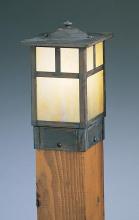 Arroyo Craftsman MPC-5EGW-S - 5" mission square post cap without overlay (empty)