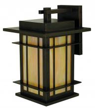 Arroyo Craftsman OPB-9M-RB - 9" oak park wall mount