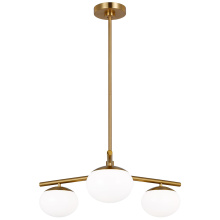 Visual Comfort & Co. Studio Collection EF1063BBS - Lune Semi-Flush Mount