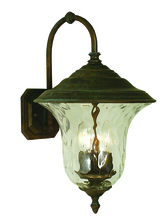 Framburg 1225 SBR - 3-Light Siena Bronze Hartford Exterior Wall Mount