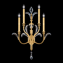 Fine Art Handcrafted Lighting 738650-SF3 - Beveled Arcs 36"H Sconce